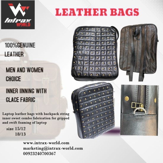 Leather Laptop Bag