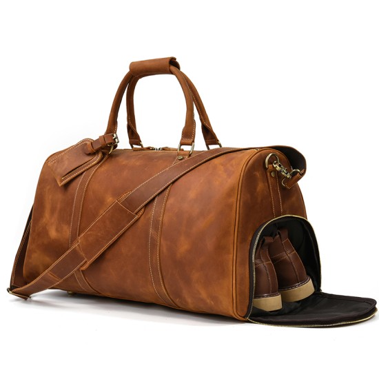 Leather Duffle Bag