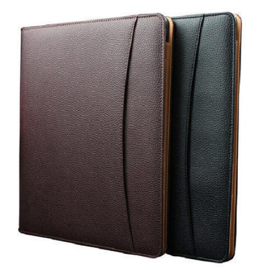 Leather File Cover Bag